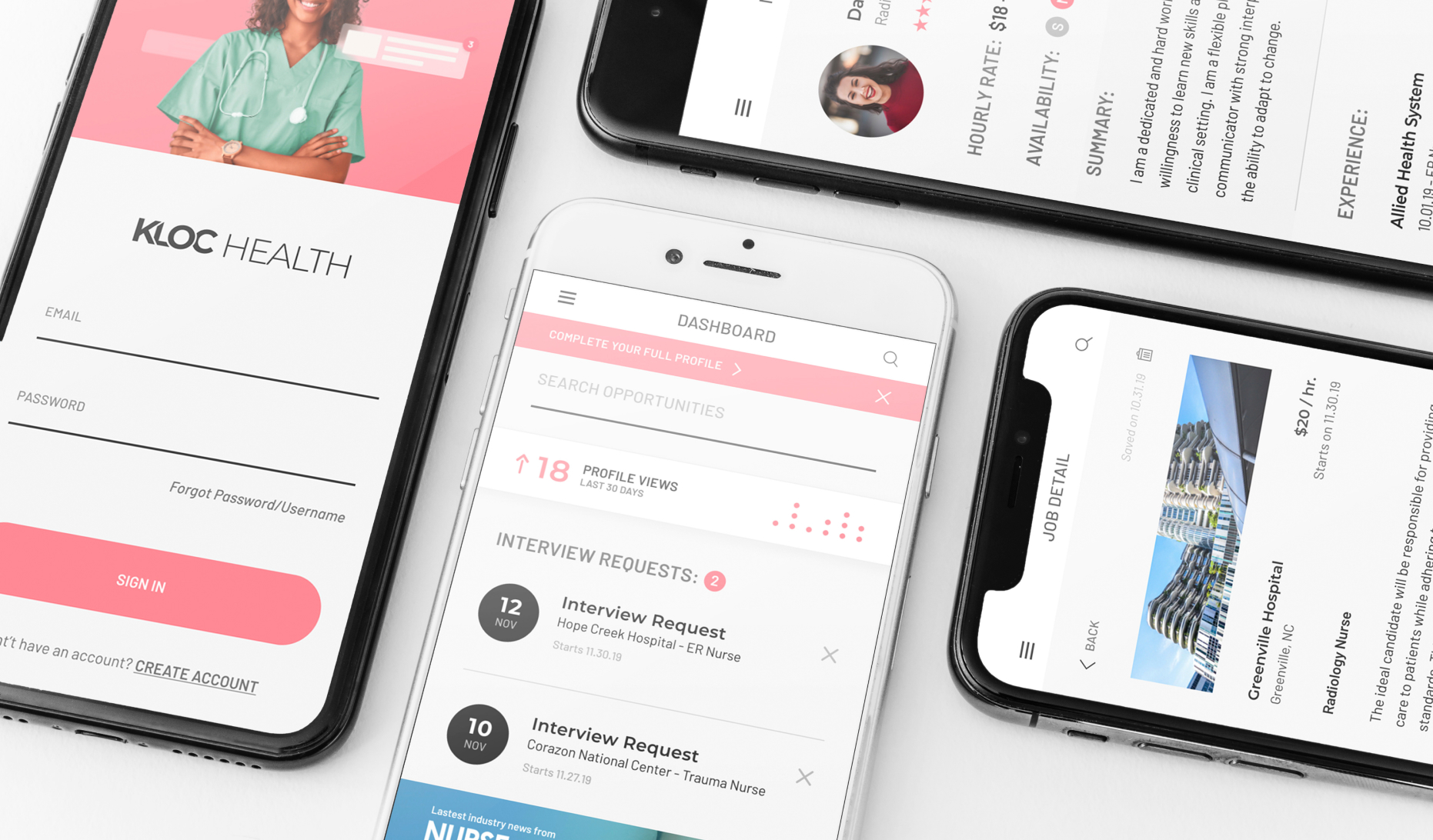 Product mockup detail
