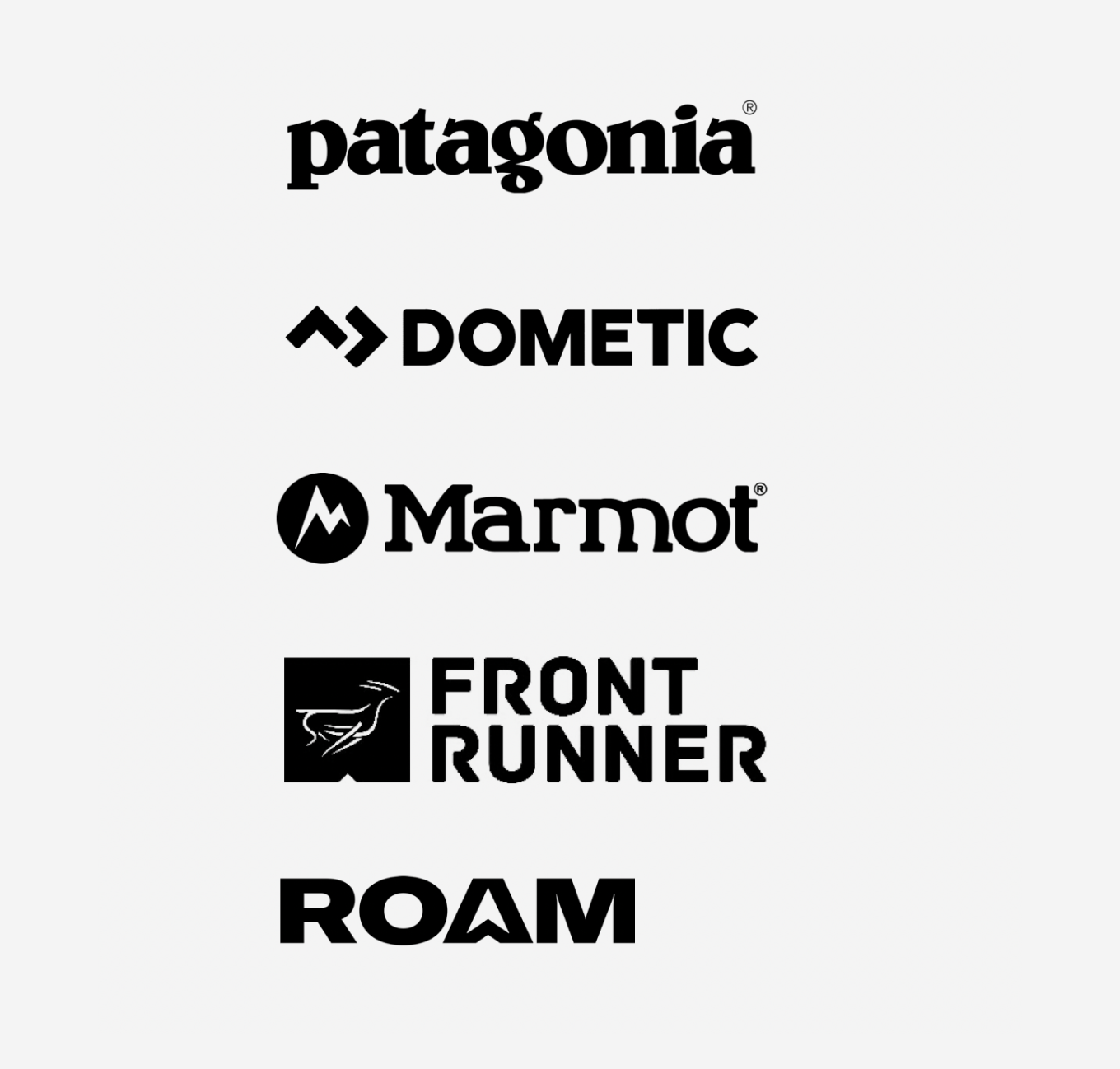 Collection of inspirational brand references used to guide visual direction
